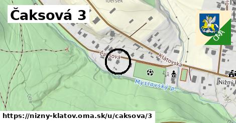 Čaksová 3, Nižný Klátov