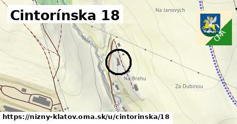 Cintorínska 18, Nižný Klátov