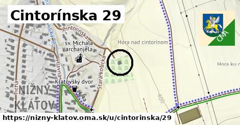 Cintorínska 29, Nižný Klátov