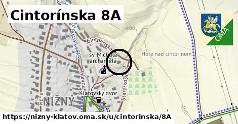 Cintorínska 8A, Nižný Klátov