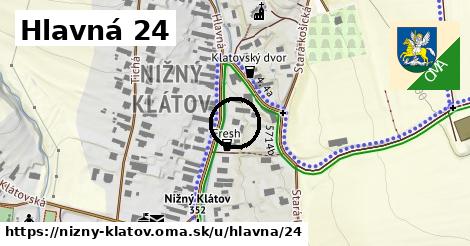 Hlavná 24, Nižný Klátov