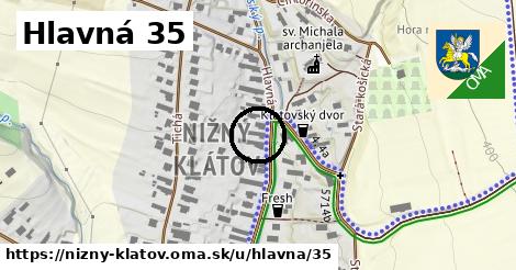 Hlavná 35, Nižný Klátov