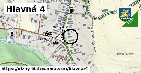 Hlavná 4, Nižný Klátov