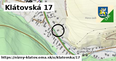 Klátovská 17, Nižný Klátov