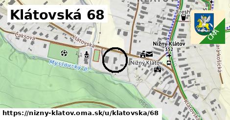 Klátovská 68, Nižný Klátov