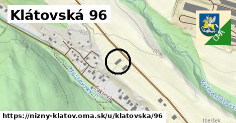 Klátovská 96, Nižný Klátov