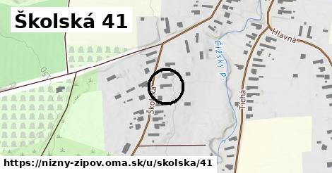 Školská 41, Nižný Žipov