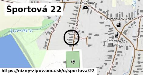 Športová 22, Nižný Žipov