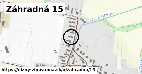 Záhradná 15, Nižný Žipov