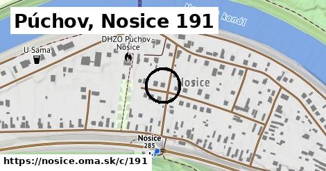 Púchov, Nosice <span class="supisne">191</span>