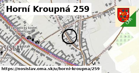 Horní Kroupná 259, Nosislav