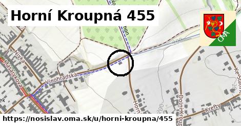 Horní Kroupná 455, Nosislav