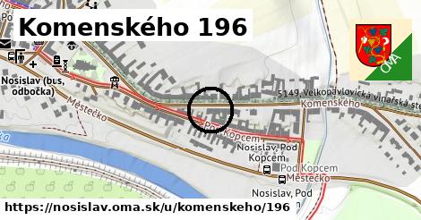 Komenského 196, Nosislav