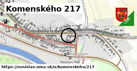 Komenského 217, Nosislav