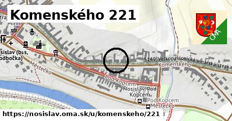 Komenského 221, Nosislav