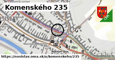 Komenského 235, Nosislav