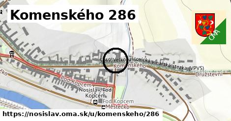Komenského 286, Nosislav