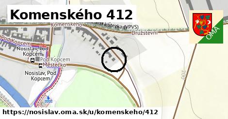 Komenského 412, Nosislav