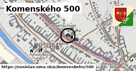 Komenského 500, Nosislav