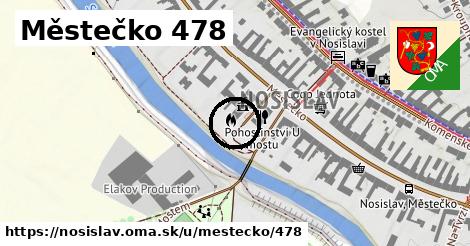 Městečko 478, Nosislav