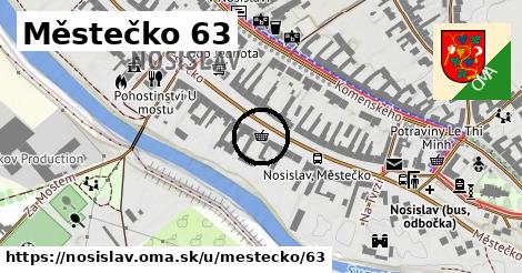 Městečko 63, Nosislav