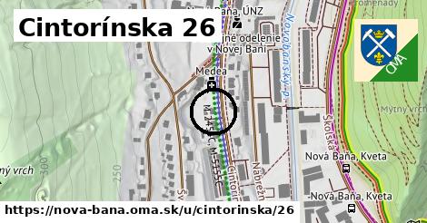 Cintorínska 26, Nová Baňa