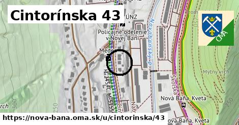 Cintorínska 43, Nová Baňa