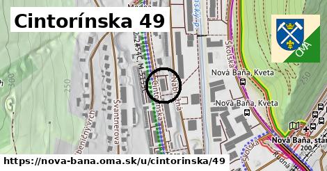 Cintorínska 49, Nová Baňa