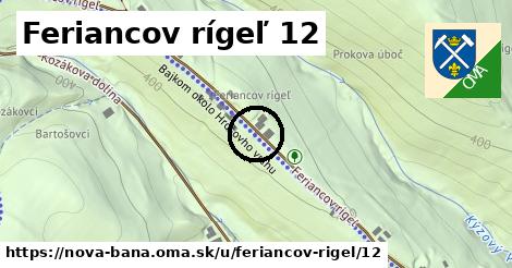Feriancov rígeľ 12, Nová Baňa