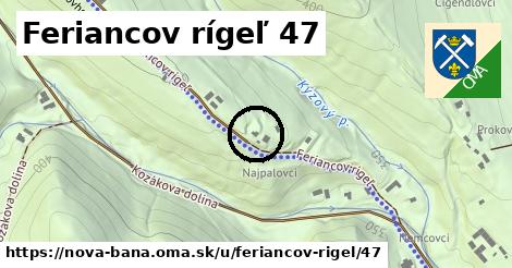 Feriancov rígeľ 47, Nová Baňa