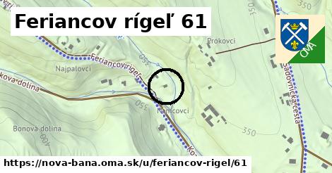 Feriancov rígeľ 61, Nová Baňa