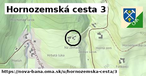 Hornozemská cesta 3, Nová Baňa