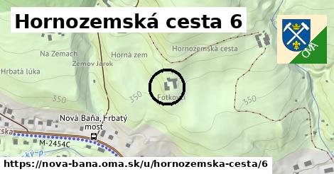 Hornozemská cesta 6, Nová Baňa