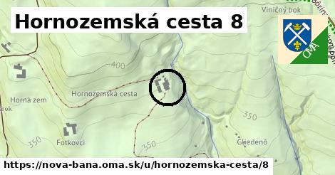 Hornozemská cesta 8, Nová Baňa