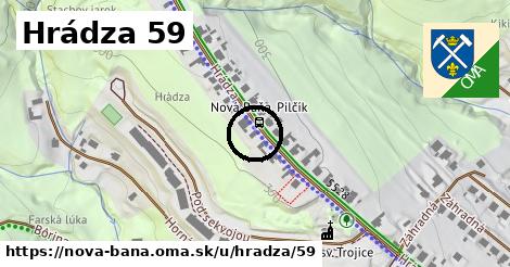 Hrádza 59, Nová Baňa