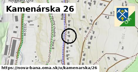 Kamenárska 26, Nová Baňa