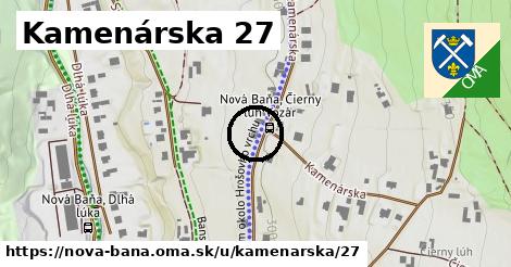 Kamenárska 27, Nová Baňa