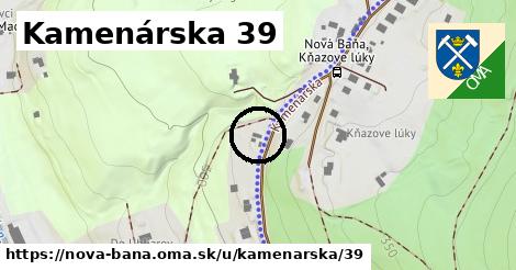 Kamenárska 39, Nová Baňa