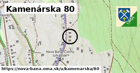 Kamenárska 80, Nová Baňa