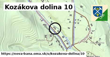 Kozákova dolina 10, Nová Baňa