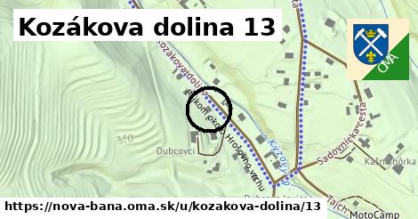 Kozákova dolina 13, Nová Baňa