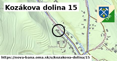 Kozákova dolina 15, Nová Baňa