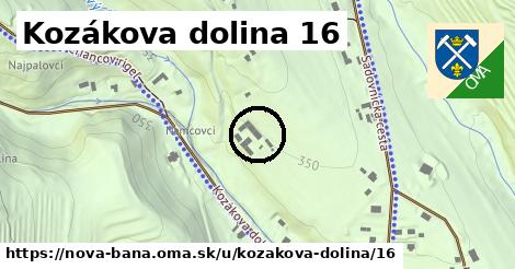 Kozákova dolina 16, Nová Baňa