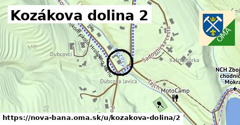 Kozákova dolina 2, Nová Baňa