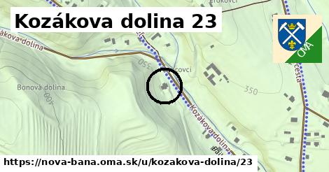 Kozákova dolina 23, Nová Baňa