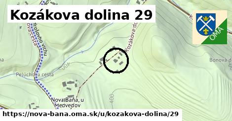 Kozákova dolina 29, Nová Baňa