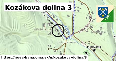 Kozákova dolina 3, Nová Baňa