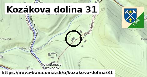 Kozákova dolina 31, Nová Baňa