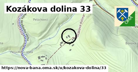 Kozákova dolina 33, Nová Baňa