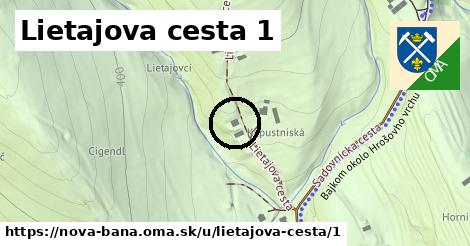 Lietajova cesta 1, Nová Baňa